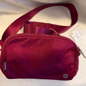 lululemon athletica Burgundy Crossbody Bag